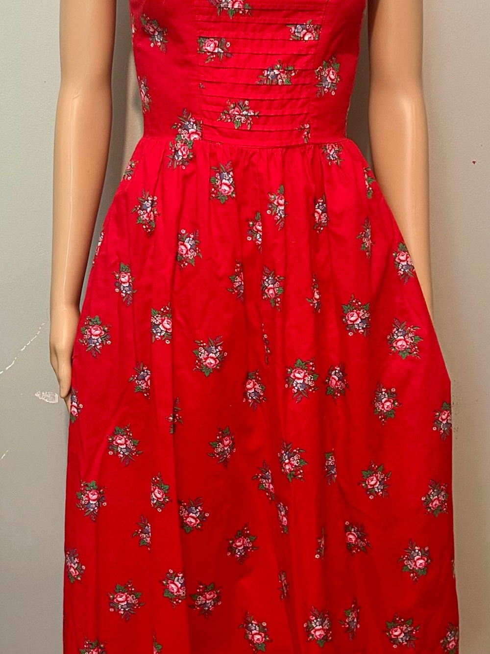 1970s Malia cotton sundress